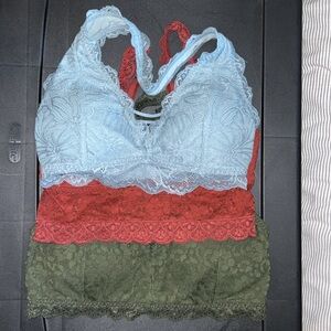 Hollister Gilly Hicks Lace Bralettes